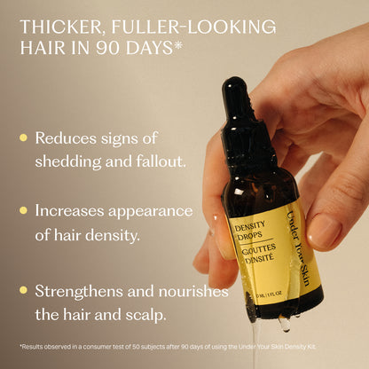 Density Drops Serum 3-Pack –  For thicker, fuller looking hair