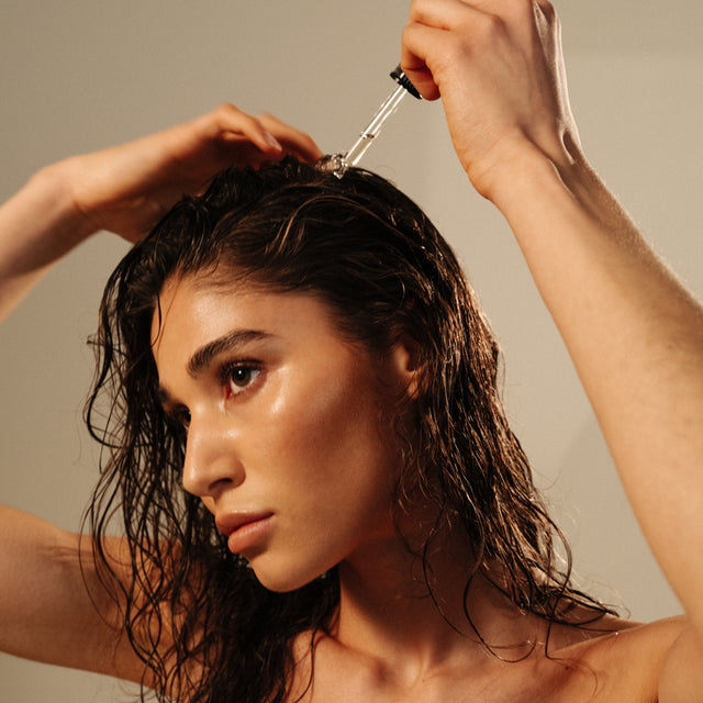 Apply to scalp