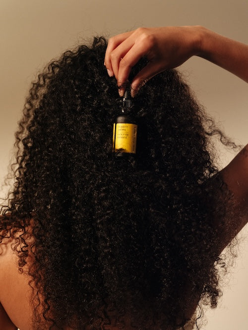 Massage into scalp