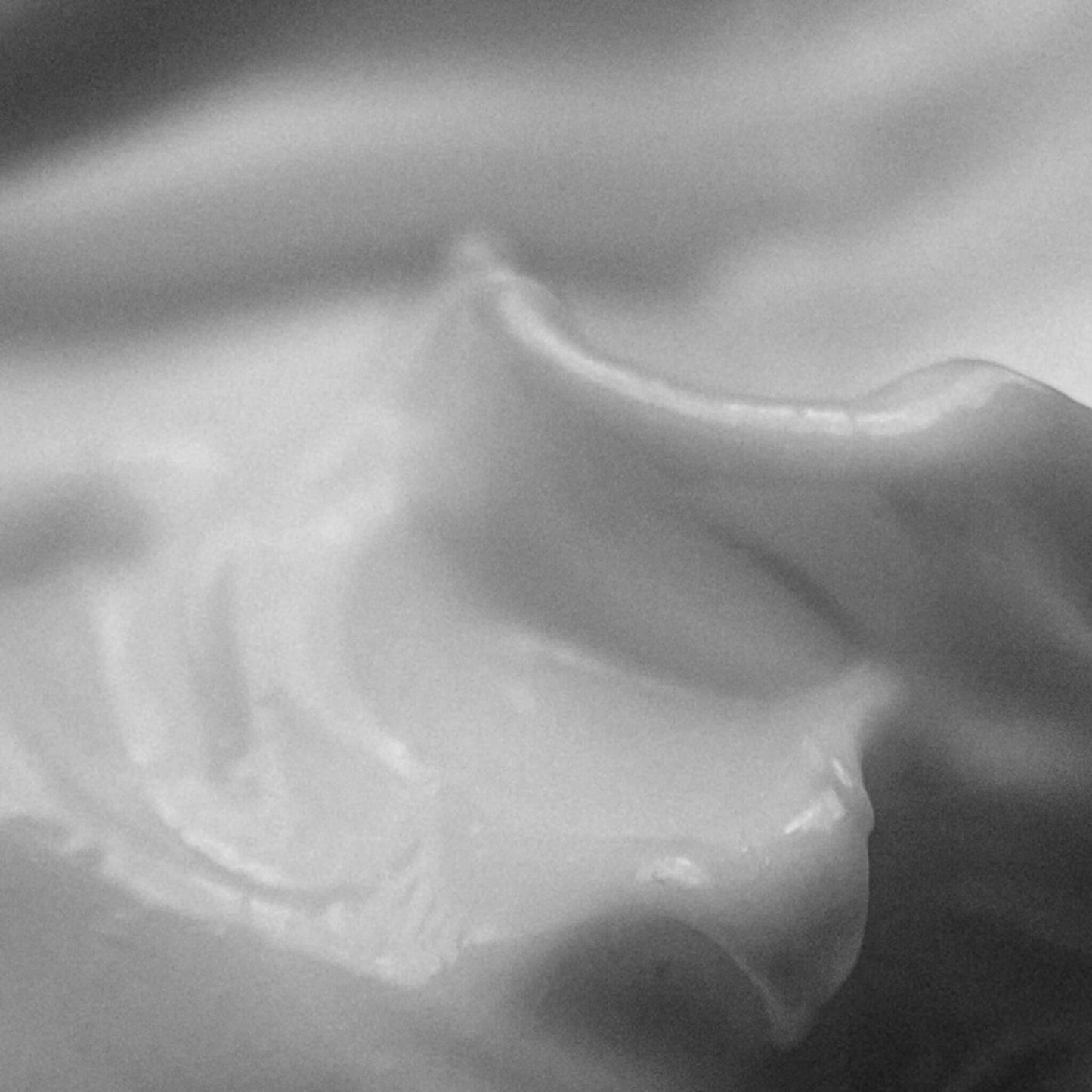 närbild på krämens textur