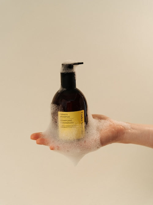 This gentle shampoo is designed to nourish, hydrate, and strengthen both hair and scalp. 