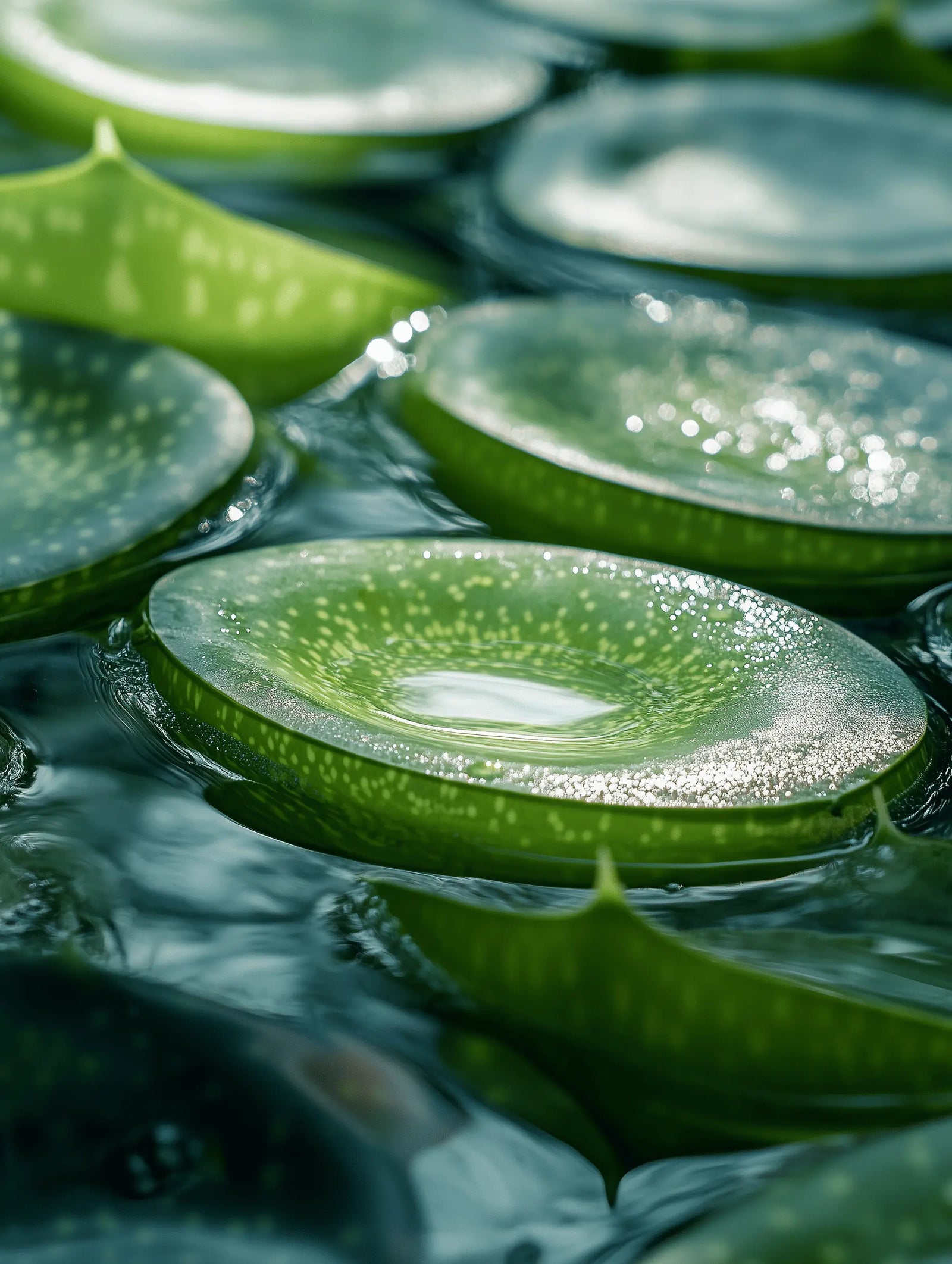 close up aloe vera