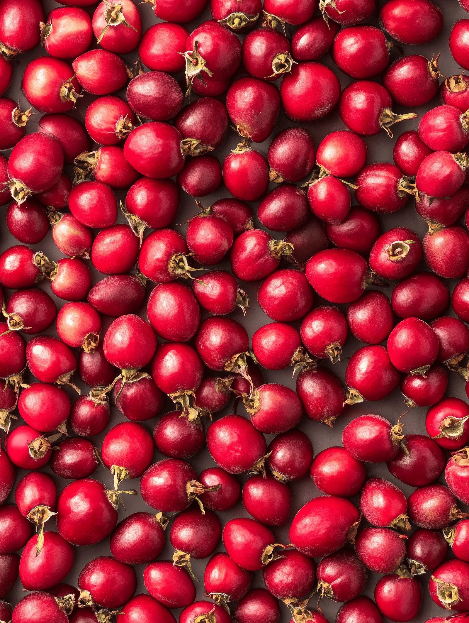 close up of pinkberry berries