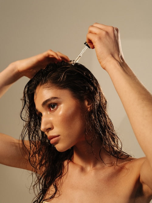 Massage into scalp